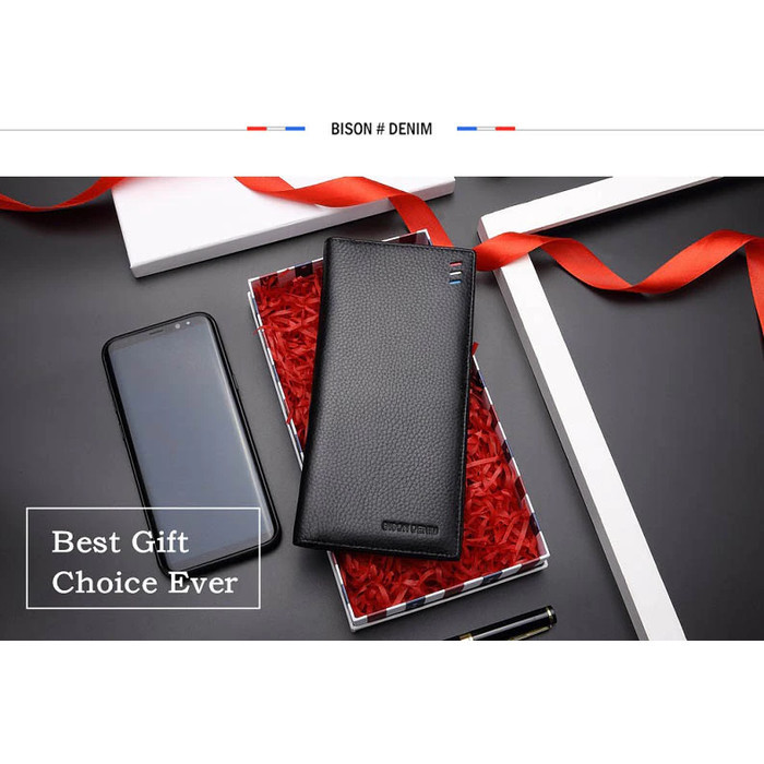 Dompet Panjang Pria Original Genuine Clutch Tipis