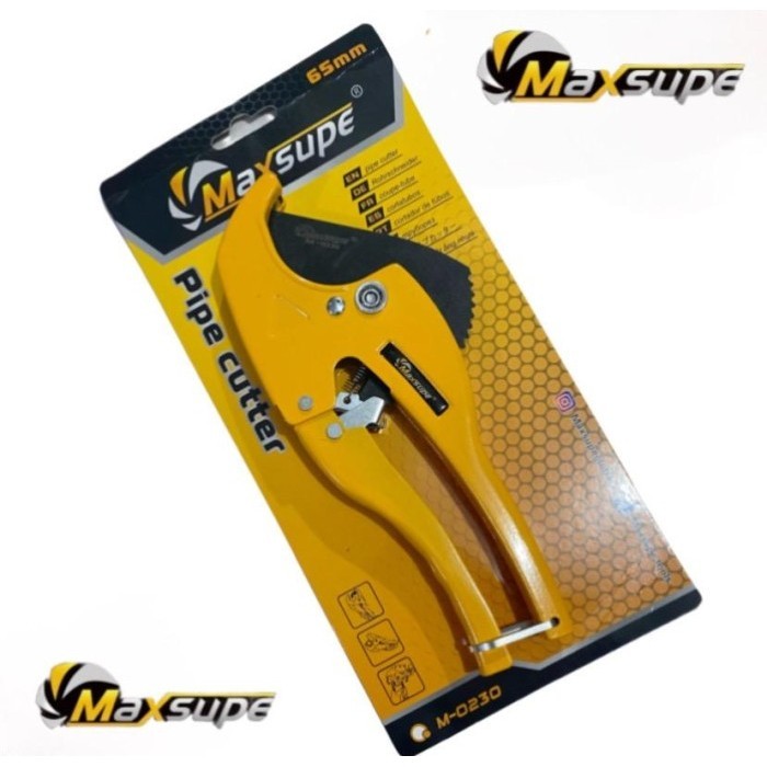 Maxsupe Gunting Pipa Pvc 63Mm Pipe Cutter Gunting Pemotong Pipa Air
