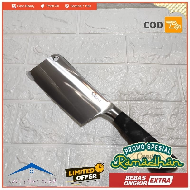 Oxone Butterfly Knife Pisau Daging 6 Knife Peso Pemotong Pisau Dapur