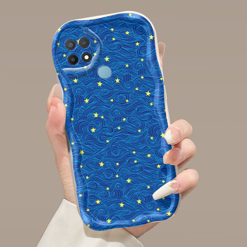 Casing Hp OPPO A15 A15s A35 Case hp ponsel pola Casing riak air silikon Kesing Anti drop casing luna