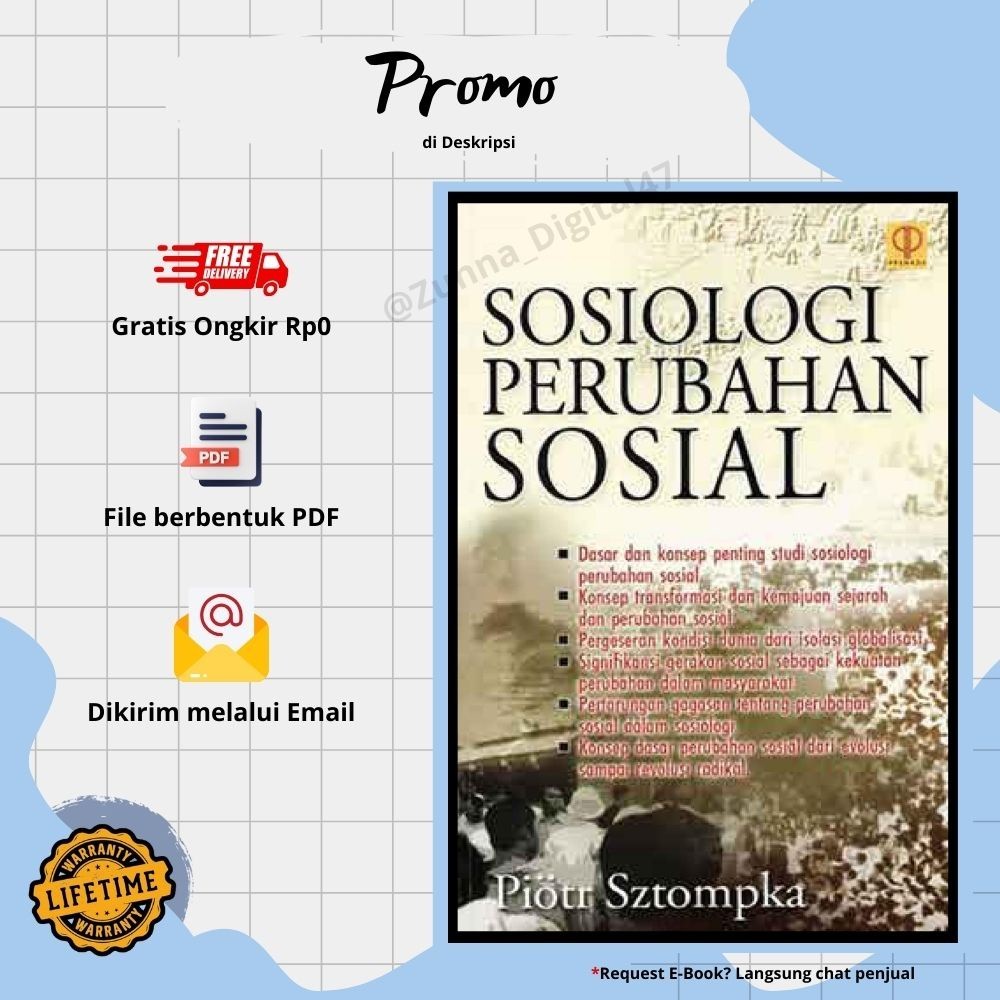 

686. Sosiologi Perubahan Sosial by Piötr Sztompka