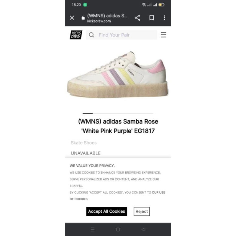 Adidas Samba Rose