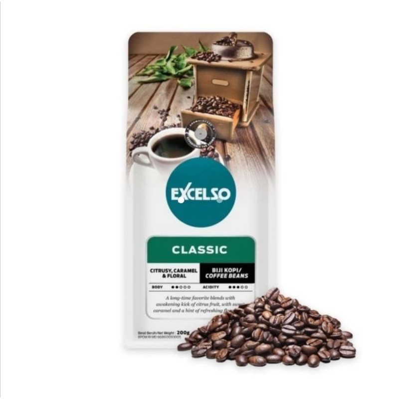

EXCELSO KOPI BIJI CLASSIC 200g