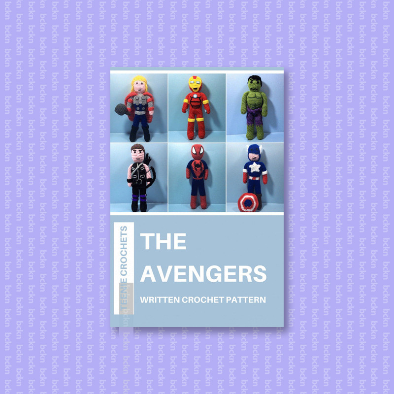 

The Avengers Written Crochet Patterns - Teenie Crochets