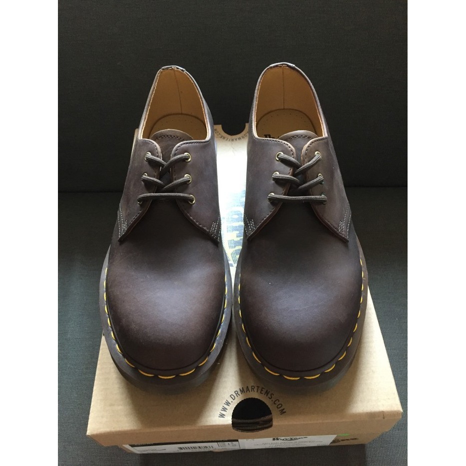dr martens 1461 crazy horse 100% ori