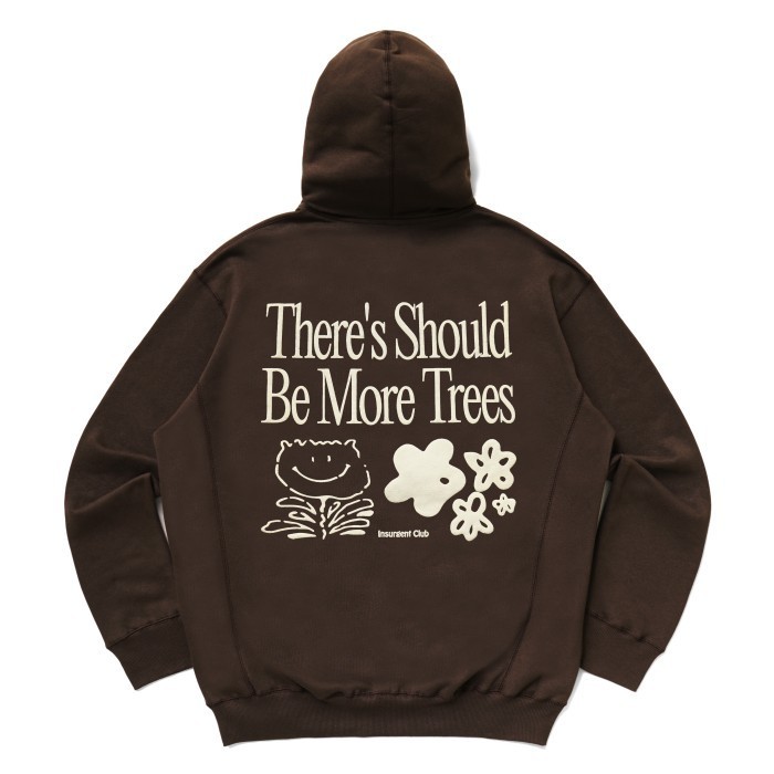Insurgent Club - Planting Hoodie Brown