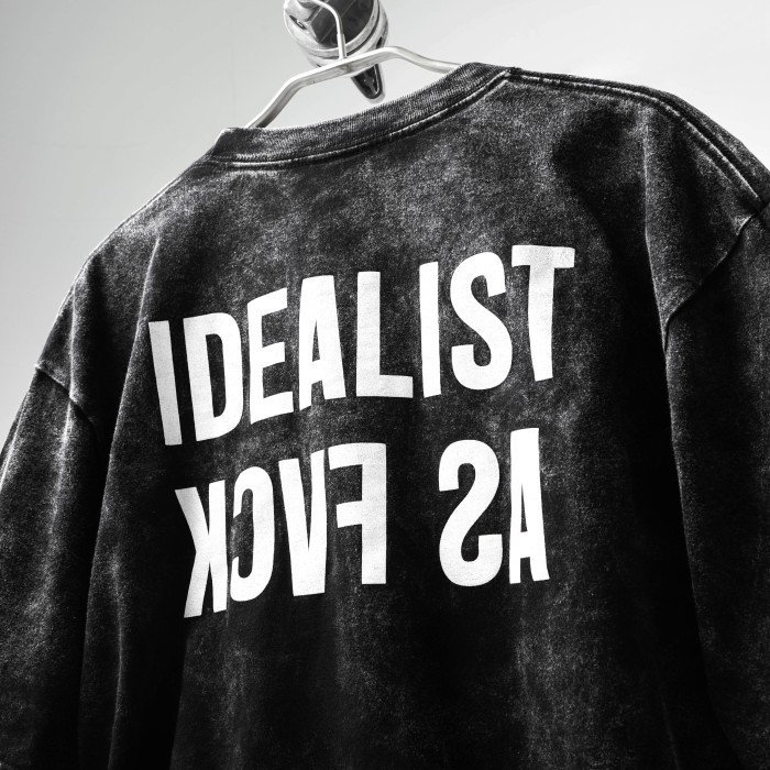 Insrgt - Idealist Washed Tshirt Black
