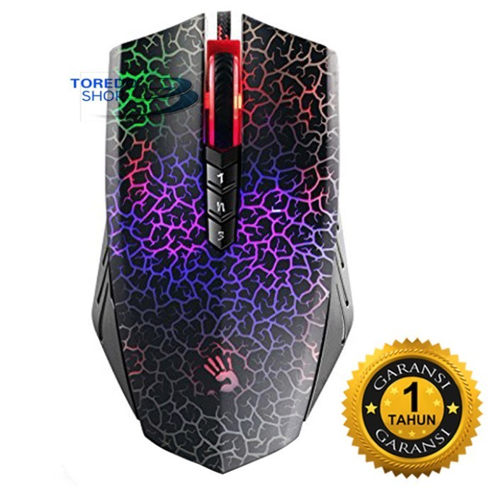 Bloody Gaming Mouse A70A, Infrared Switch, 7 Profile Macro, Wired, Ori