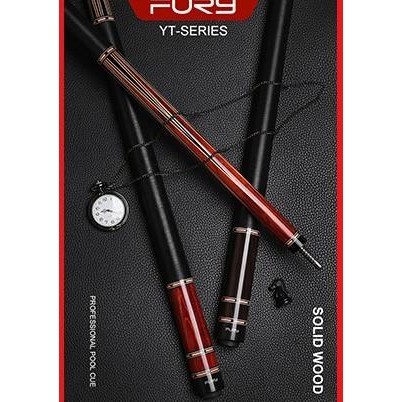 TERBAIK FURY YT1 YT2 CUE BILLIARD STIK BILIAR LOW DEFLECTION EXOTIC WOOD PREMIUM