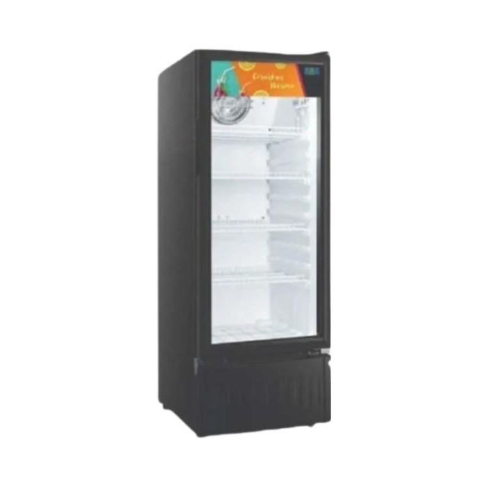 SHOWCASE CHILLER RSA AGATE-240.N SHOWCASE 1 PINTU 4 RAK