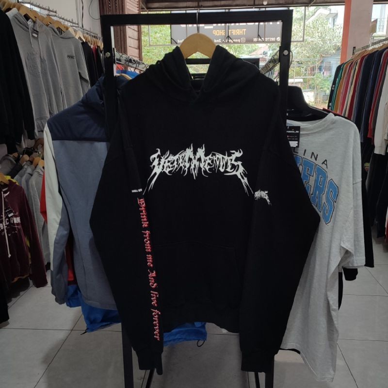 Hoodie vetements total fucking darkness second