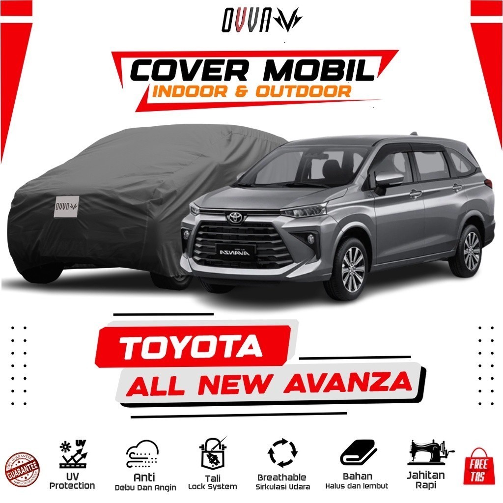 Cover Mobil All New Avanza / Sarung Mobil Avanza / Selimut Mobil Toyota Avanza 2022 2023 / Body Cove