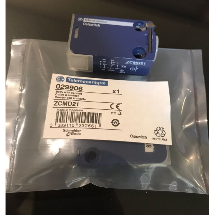 

Schneider Telemecanique ZCMD21 Limit Switch 029906