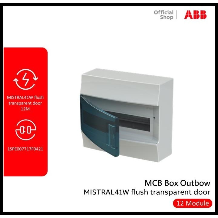 BEST DEAL [ABB] MCB BOX 12 MODULE OUTBOW MISTRAL41W 1SPE007717F0421 !!!!!