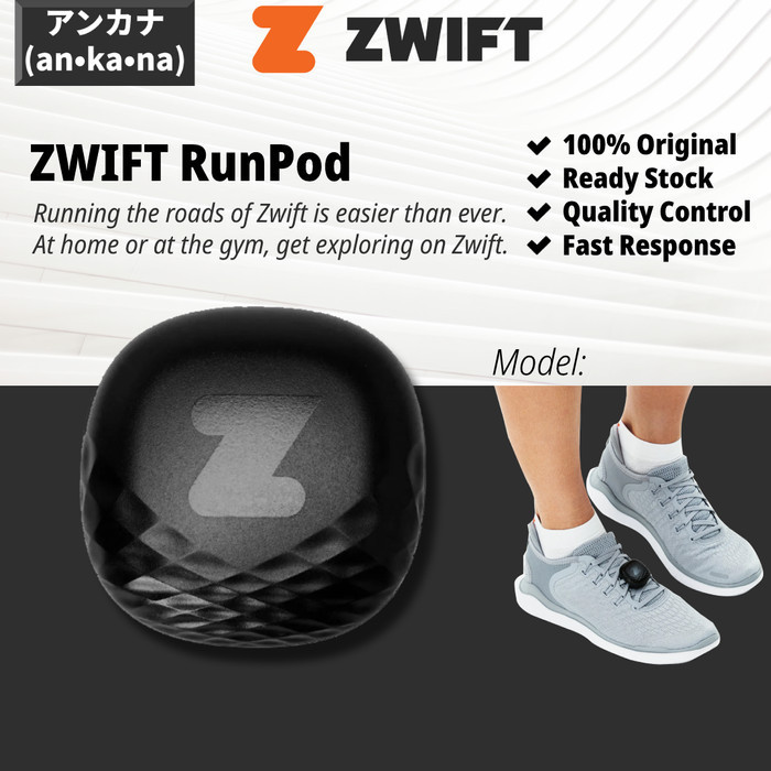 Zwift Runpod Original Bluetooth Running Run Pod