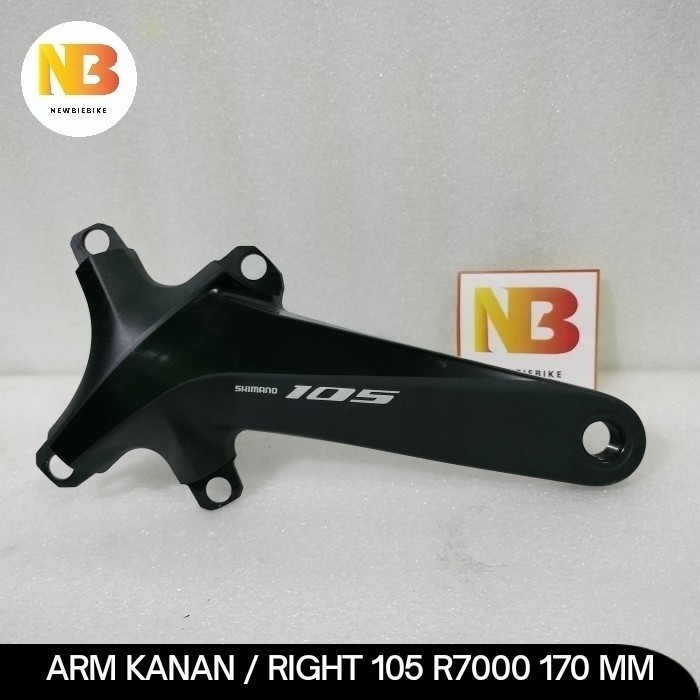 Crank Arm Kanan Right Shimano 105 R7000 Arm 170 165 Mm Bcd 110 Japan