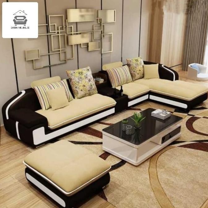 Promo  Sofa L - Sofa - Sofa Minimalis - Sofa Leter L - Sofa Ruang Kirashanan