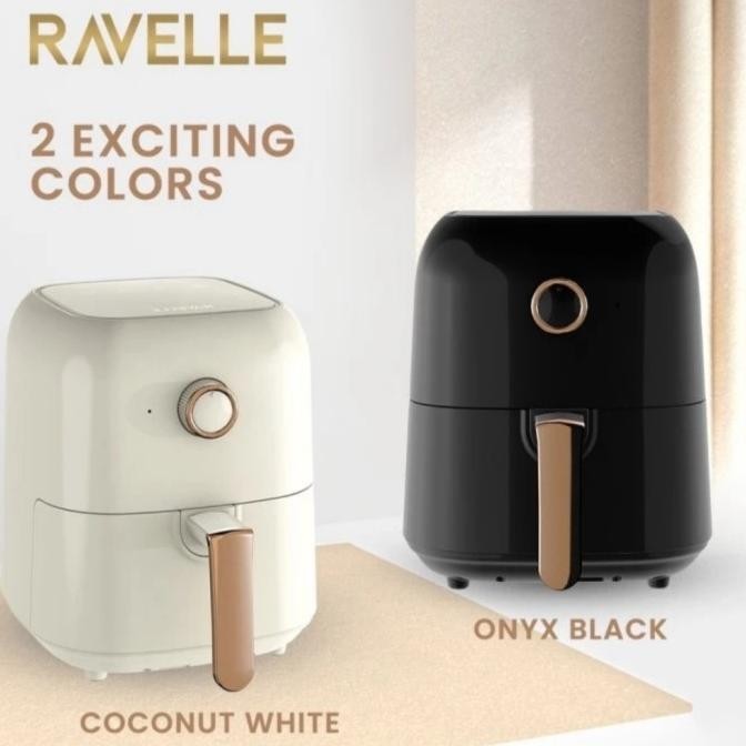 Air Fryer Ravelle Raf 300 Penggorengan Tanpa Minyak 3 Liter Low Watt