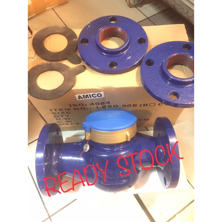 Meteran air / flow meter amico 2 inch