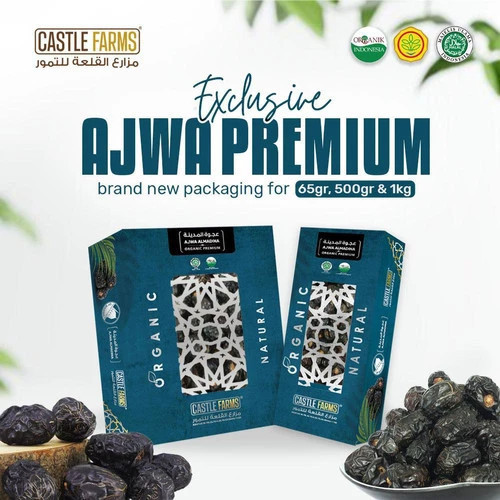 

Kurma Ajwa Premium - Bundling 1 KG & 500 Gram 100% Original