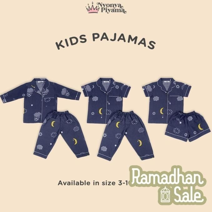 Baj - 540 Nyonya Piyama Set Katun Classic Anak - Dreams Justissy