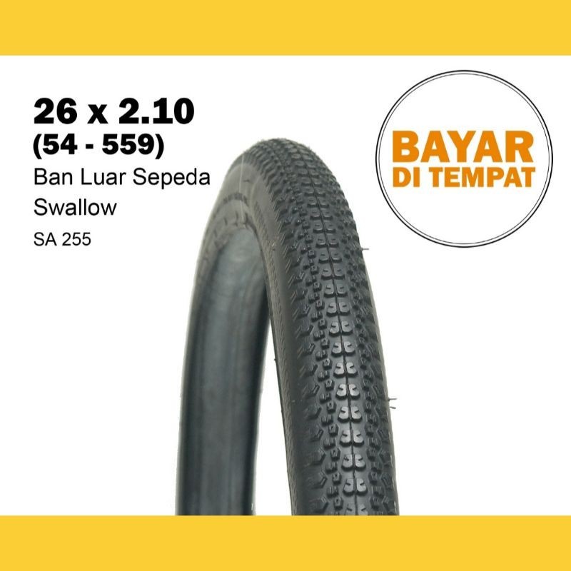 ban luar sepeda mtb 26 x 2.10 deli tire
