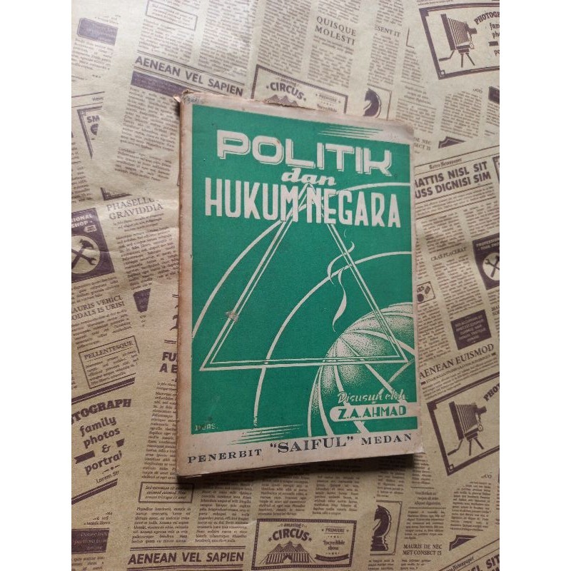 Politik dan hukum negara - Z.A.Ahmad