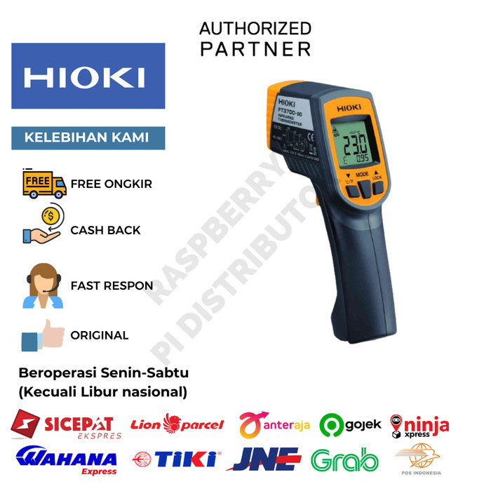 Hioki FT3700-20 Termometer Infrared Non-Contact