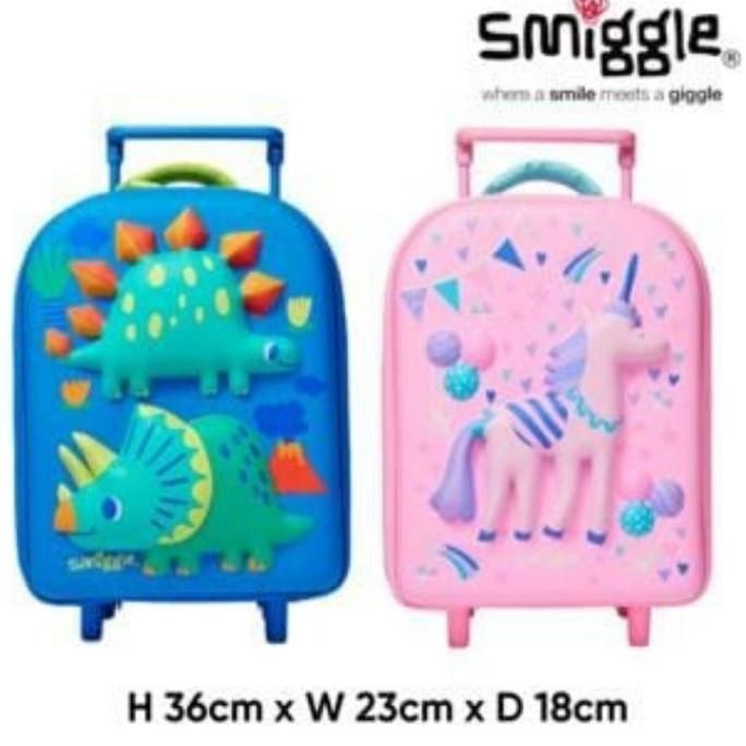 SMIGGLE TROLLEY GLIDE  DINO -UNICORN BACKPACK/KADO/TAS KOPER ANAK TK BETAANGEL11