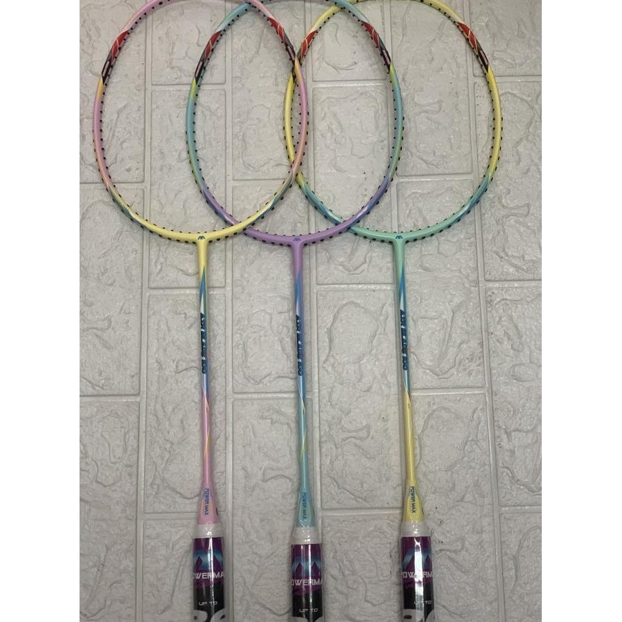 Raket Badminton Power Max New Air Blade 100 Grip 4U G6 Max 36 Lbs Jisungiestoree