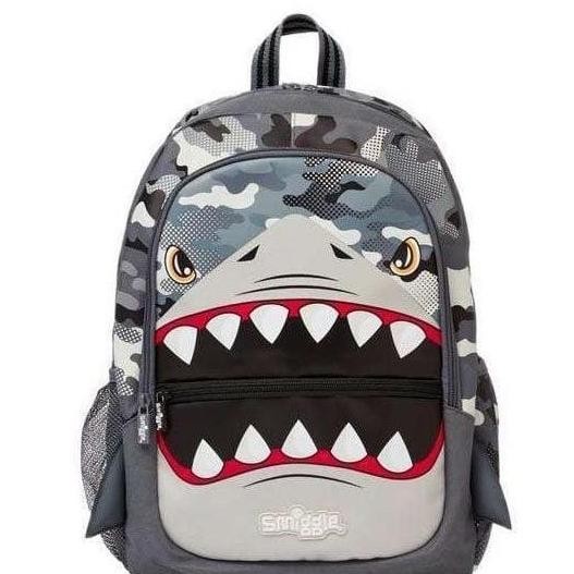 SMIGGLE SHARK BUDZ BACKPACK/TAS RANSEL ANAK SD/TAS SMIGGLE/KADO BETAANGEL11