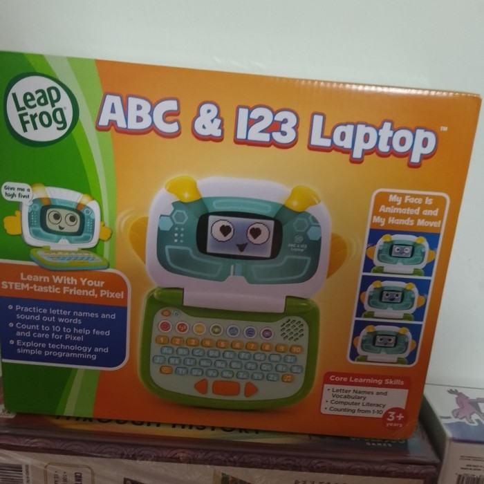Leapfrog Clic The Abc & 123 Laptop Green Hijau