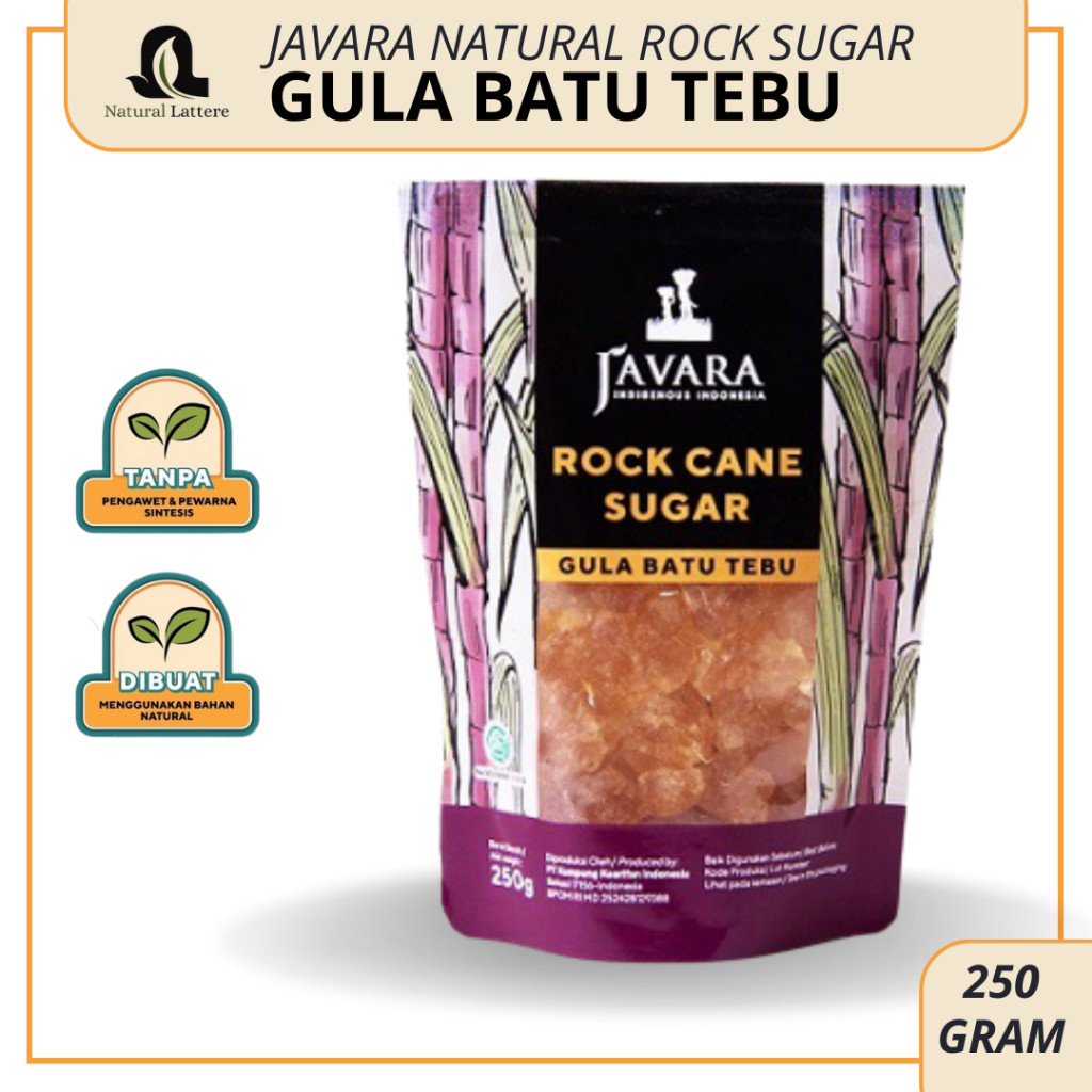 

Javara Gula Batu Tebu Natural / Rock Sugar Pouch