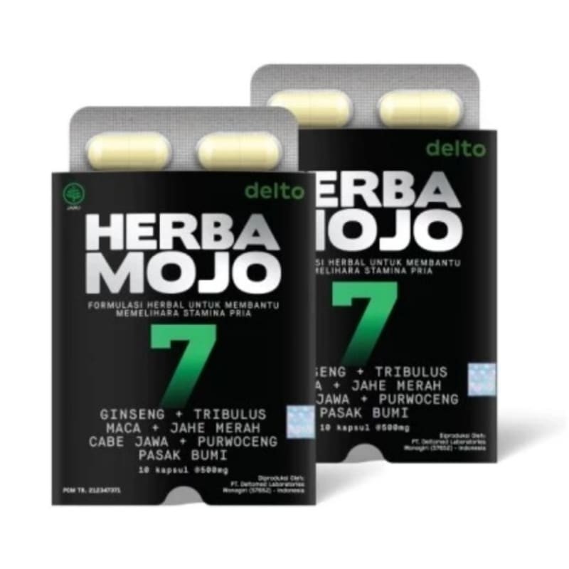SUPLEMEN PRIA DEWASA HERBAMOJO 7 20 CAPS Terlaris