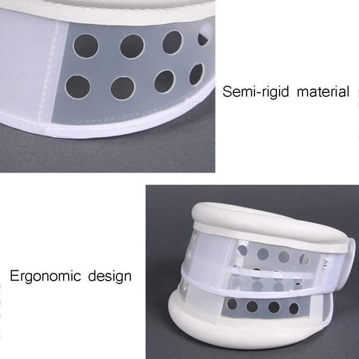 Alat Penyangga Leher Adjustable Penyangga Leher Terapi Cervical Collar Berkualitas