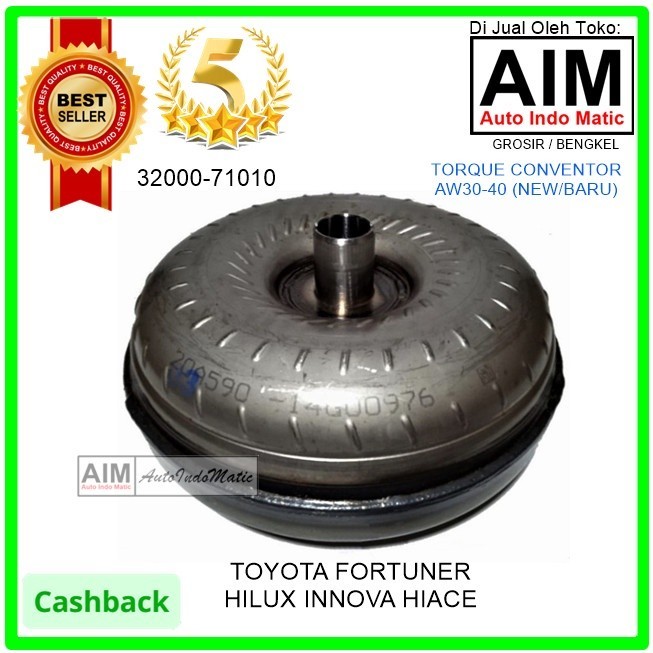 Torque Converter Matic Toyota Fortuner Innova Hilux 32000-71010