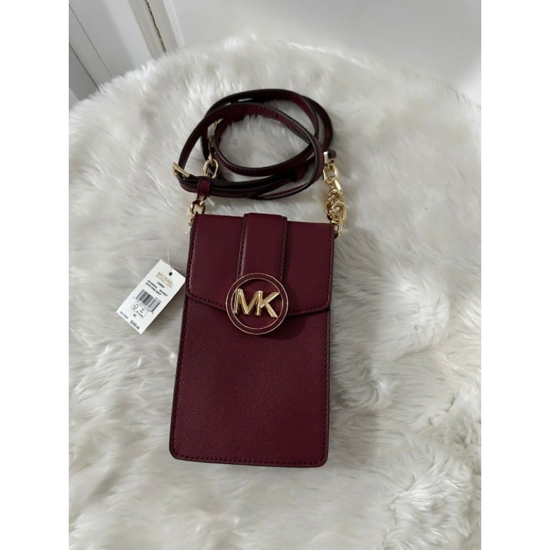 Carmen Flap Phone Crossbody Mulberry