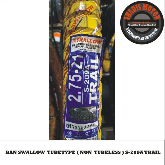 Ban Swallow Biasa S-209 Trail 275 Ring 21