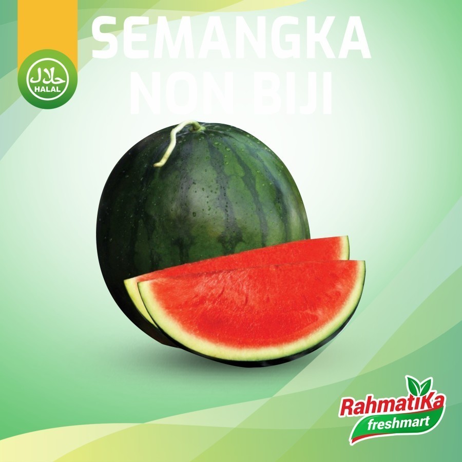 

Semangka Merah Non Biji 1 Pcs (Buah Segar)