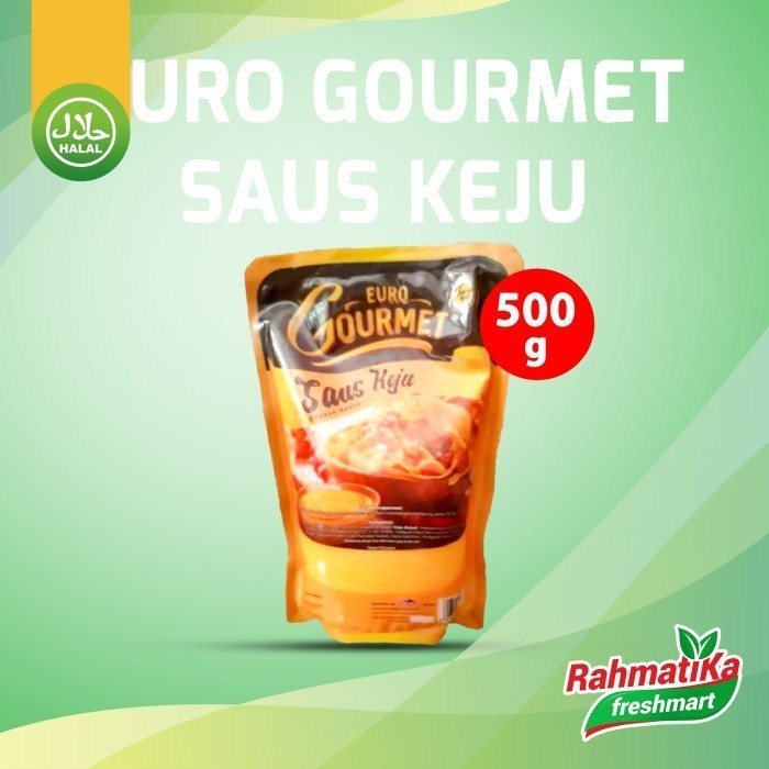 

Euro Gourmet Cheese Sauce / Saus Keju 500g (Pouch)