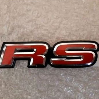 Emblem Tulisan RS Honda jazz Brio Mobilio original