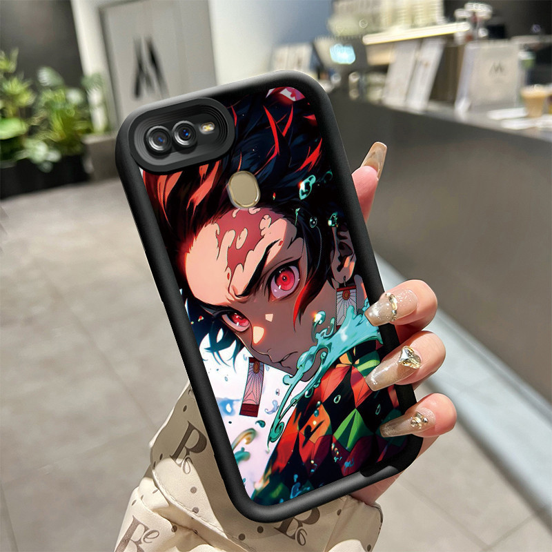 Casing Hp OPPO A7 OPPO A5s OPPO A12 OPPO A12S A11k Case lembut pasangan Anime casing pelindung silik