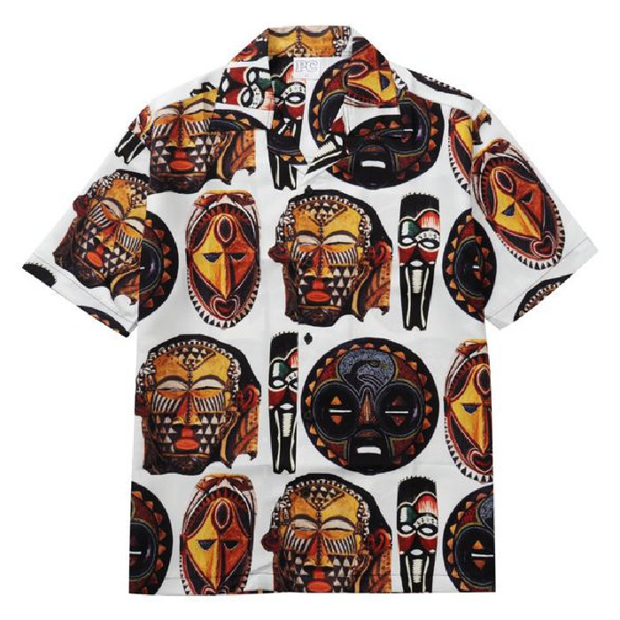 Public Culture - Mask Shirt - White