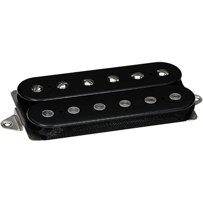 Dimarzio Dp256 Fbk - Iluminator Neck Humbucker Pickup, F Spaced Black
