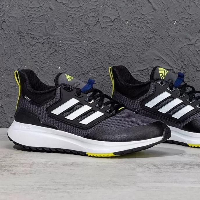 Sepatu Running Adidas Eq21 Run Original Cold.Rdy Black Carbon White Duapuluhlinee