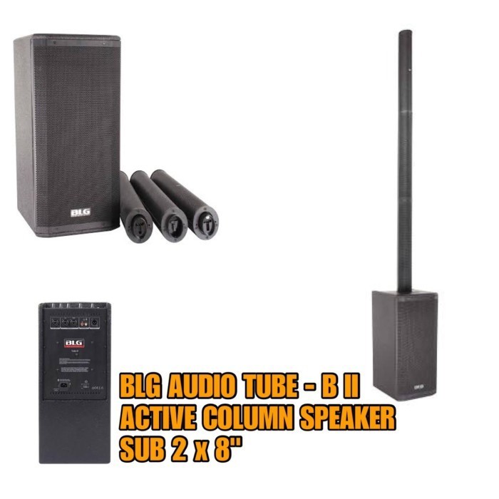 Blg Tube 8 Ii - Active Column Speaker - Sub 2X8" , Cafe / Bgm