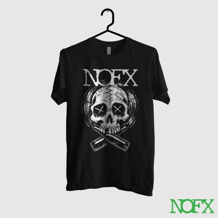 Kaos Nofx Original Gildan - Skull