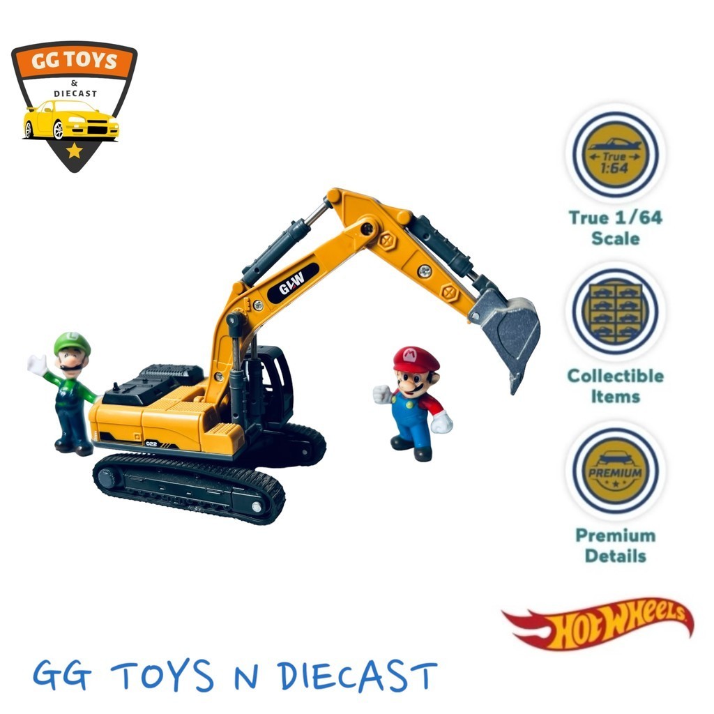 Diecast GLW Excavator (LOOSE)
