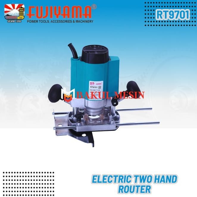 Router Trimmer Besar Two Hand Rt 9701 Fujiyama Rt9701 Mesin Profil