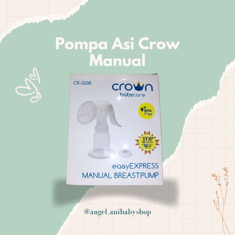 POMPA ASI MANUAL, POMPA ASI ELEKTRIK, POMPA ASI IQ BABY, ALAT STERIL BOTOL, NIA MANUAL BP, BP CROWN 